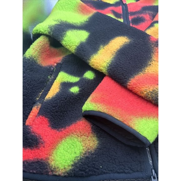 Nike Air Jordan Flight MVP Infrared Heat AOP Deep Pile Fleece DV1611-612 SZ 2XL - Picture 14 of 16